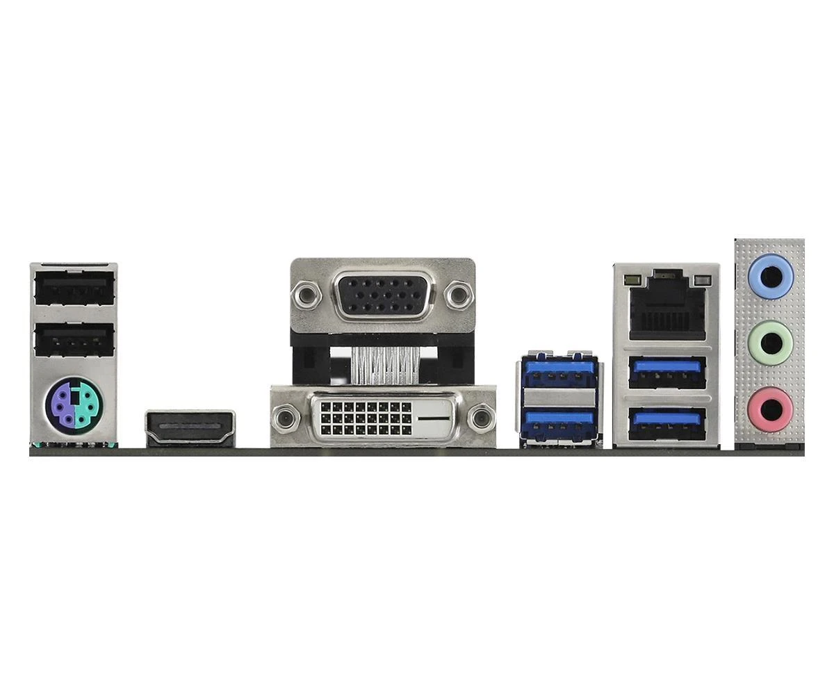Pagrindinė plokštė ASROCK AMD A520 / SAM4 / MicroATX / 1xPCI-Express 3.0 1x / 1xPCI-Express 3.0 16x / 1xM.2 / Memory DDR4 / Atminties lizdai 2 / 1x15pin D-sub / 1xDVI / 1xHDMI / 2xAudio-In / 1xAudio-Out / 2xUSB 2.0 / 4xUSB 3.2 / 1xPS/2 / 1xRJ45