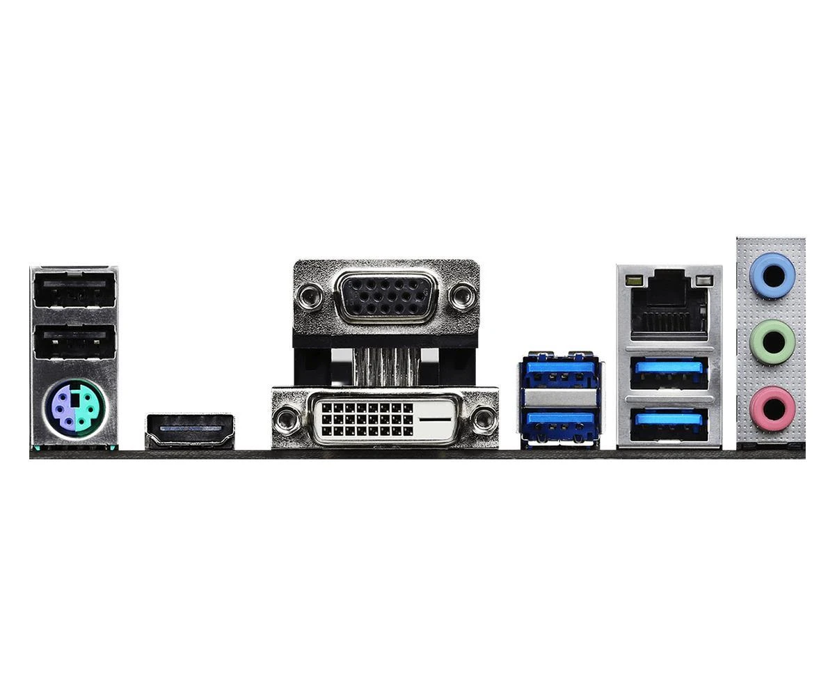 Pagrindinė plokštė ASRock B550M-HDV/AMD B550/AM4/MicroATX/1xPCI-Express 3.0 1x/1xM.2/1xPCI-Express 4.0 16x/Atmintis DDR4/Atminties lizdai 2/1x15pin D-sub/1xDVI/1xHDMI/2xUSB 2.0/4xUSB 3.2/1xPS/2/1xRJ45/3xAudio port