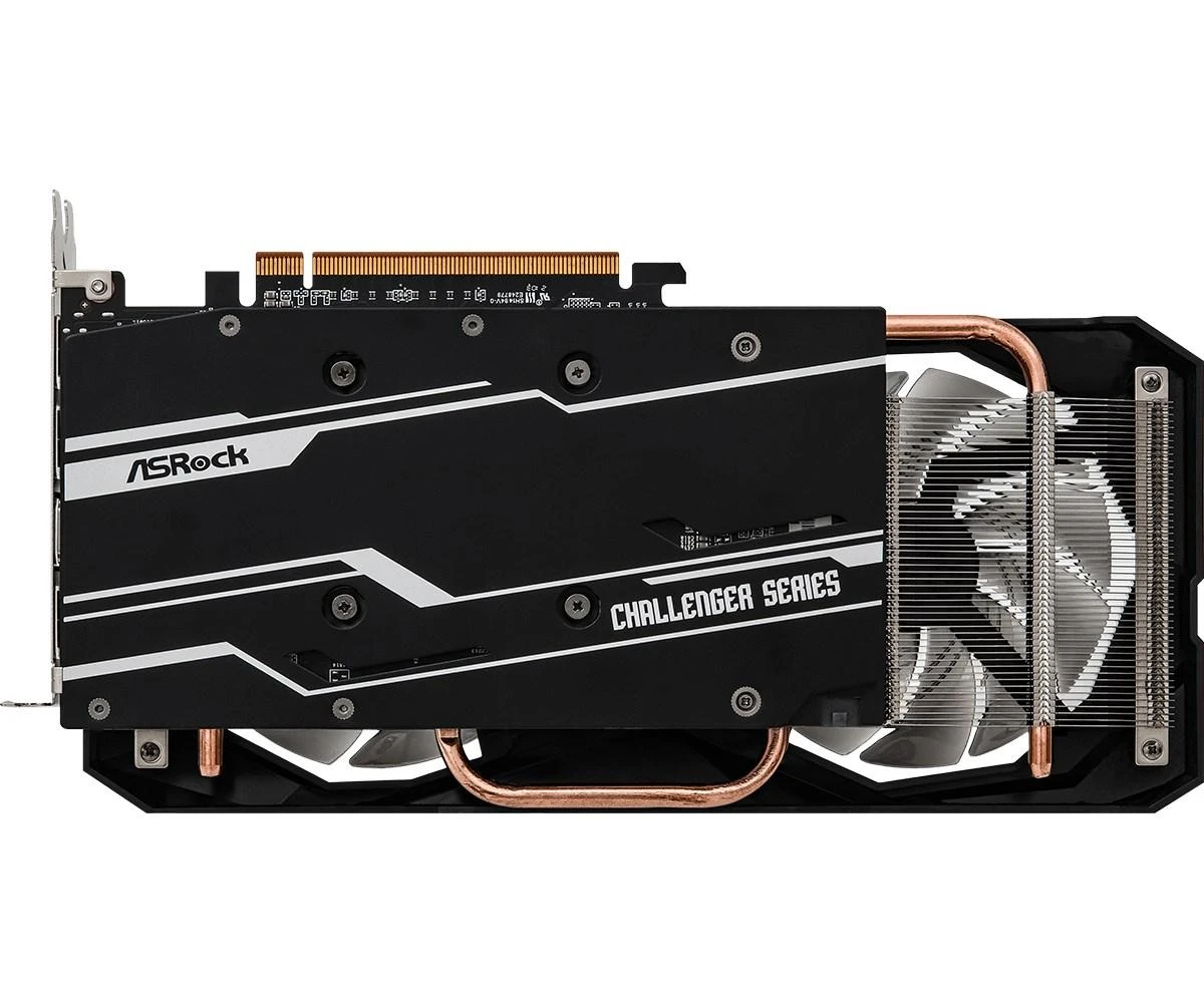 Grafikos plokštė ASROCK AMD Radeon RX 7600 8 GB GDDR6 128 bit PCIE 4.0 8x GPU 1770 MHz Dual Slot Fansink 1xHDMI 3xDisplayPort RX7600CL8GO