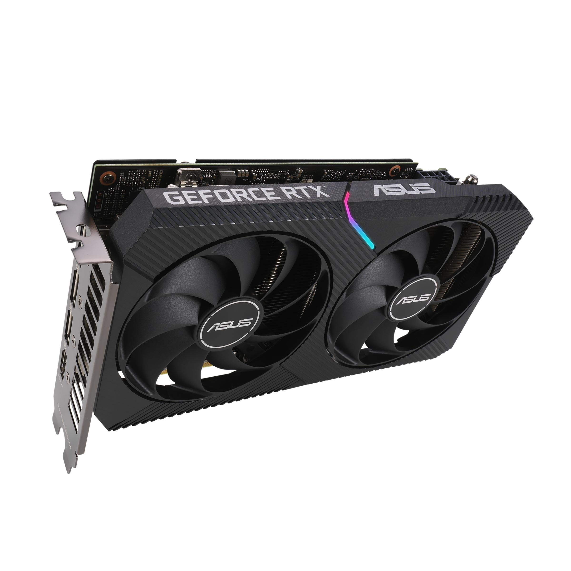 Vaizdo plokštė Asus Dual GeForce RTX 3060 12GB GDDR6 (DUAL-RTX3060-12G-V2)