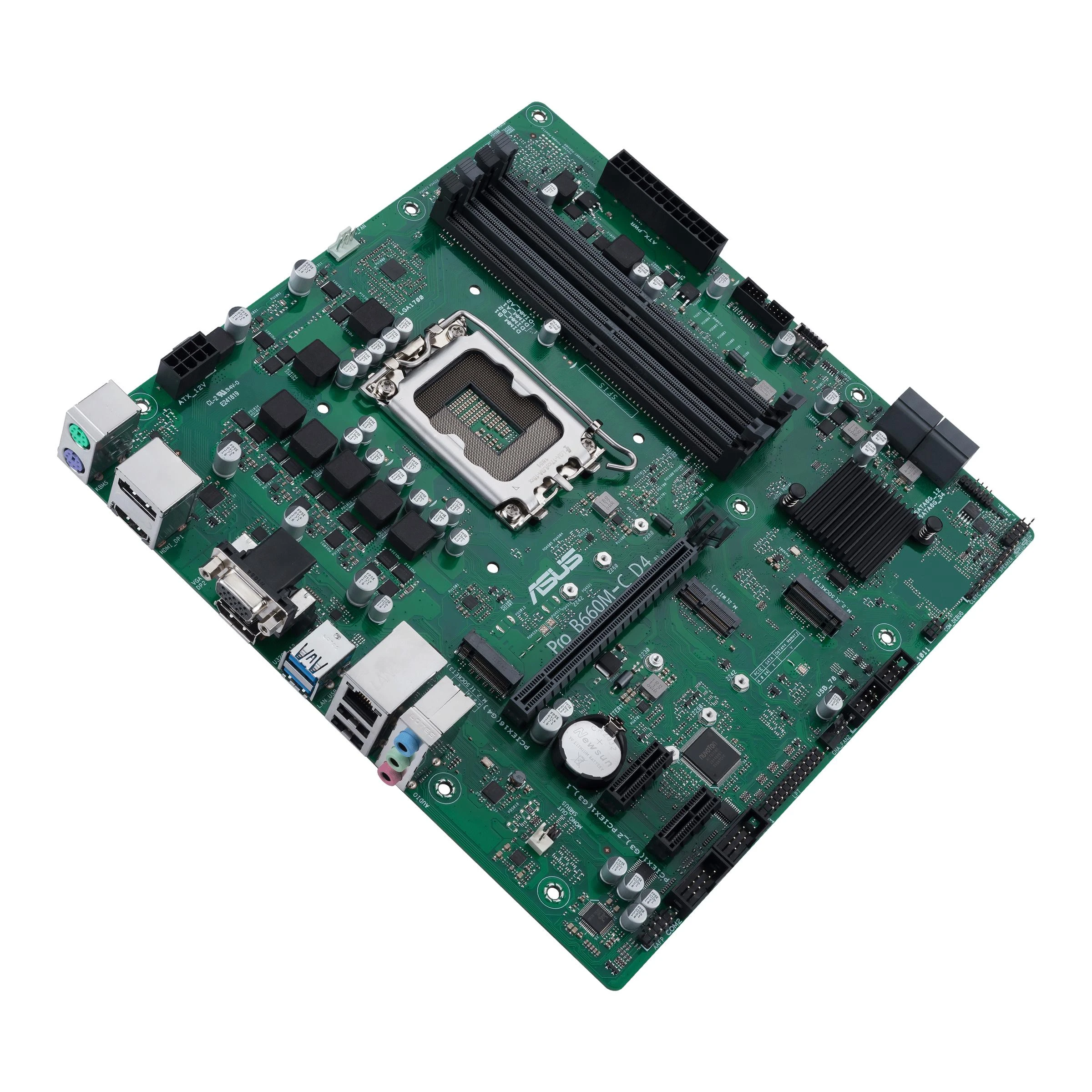 Pagrindinė plokštė ASUS Pro B660M-C D4-CSM LGA1700 mATX