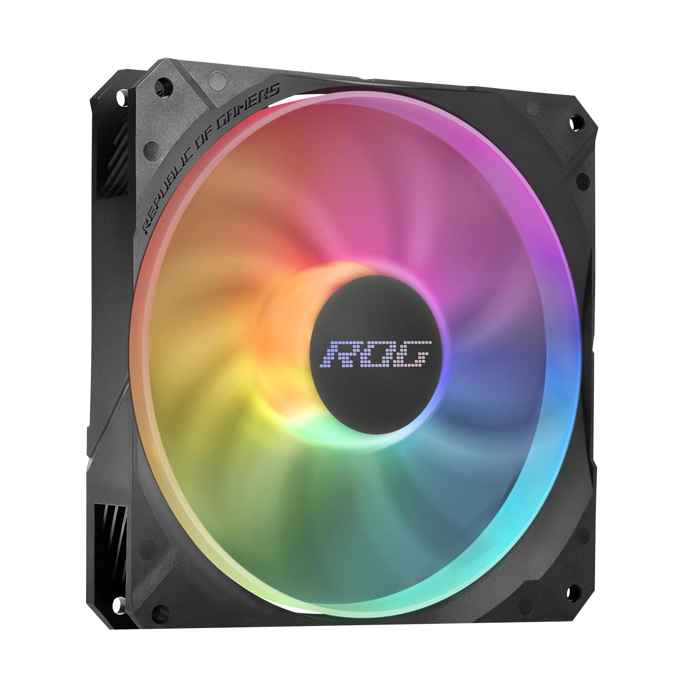 Asus ROG STRIX ventiliatorius su ARGB apšvietimu