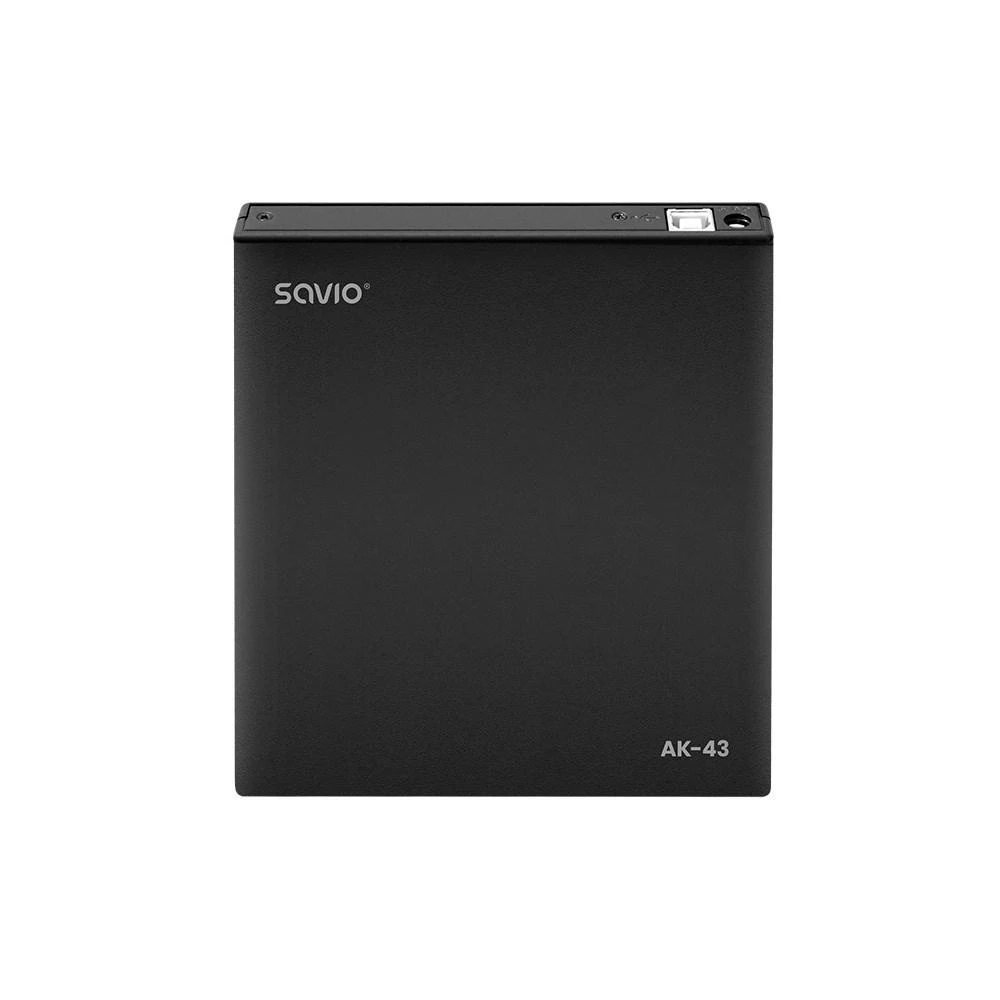 Išorinis DVD Rinkiklis - Savio AK-43 USB 2.0 Juodas