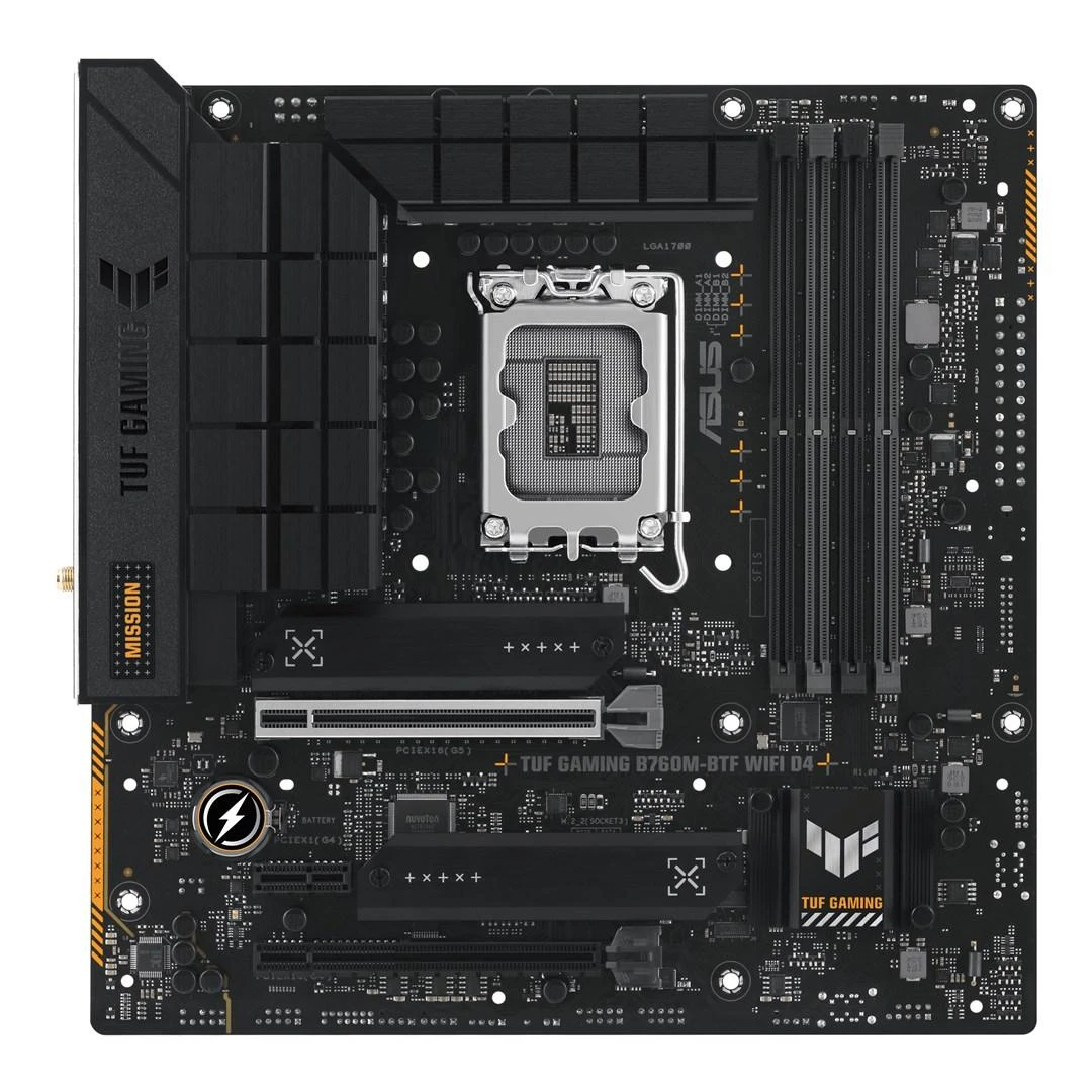 Pagrindinė plokštė ASUS TUF Gaming B760M-BTF WIFI D4