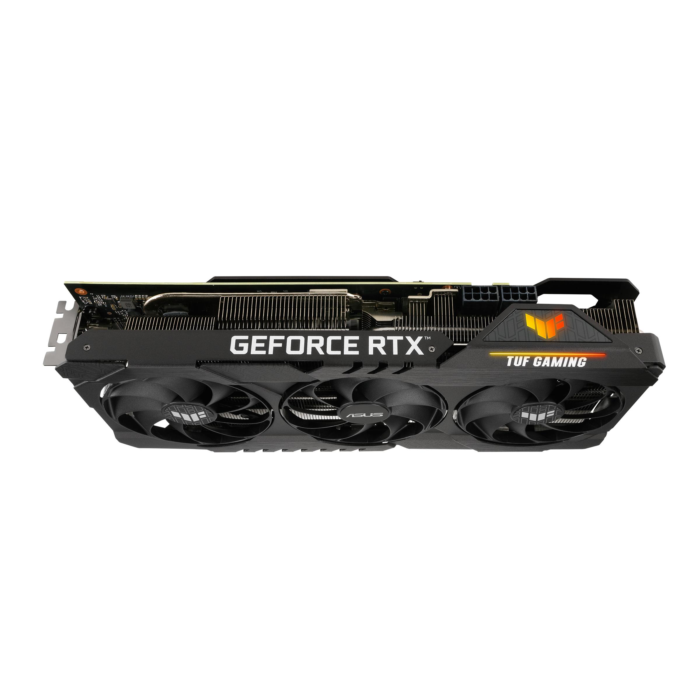 Vaizdo plokštė ASUS TUF-RTX3070TI-O8G-GAMING 8GB GDDR6X 2xHDMI 2.1 3xDP 1.4a