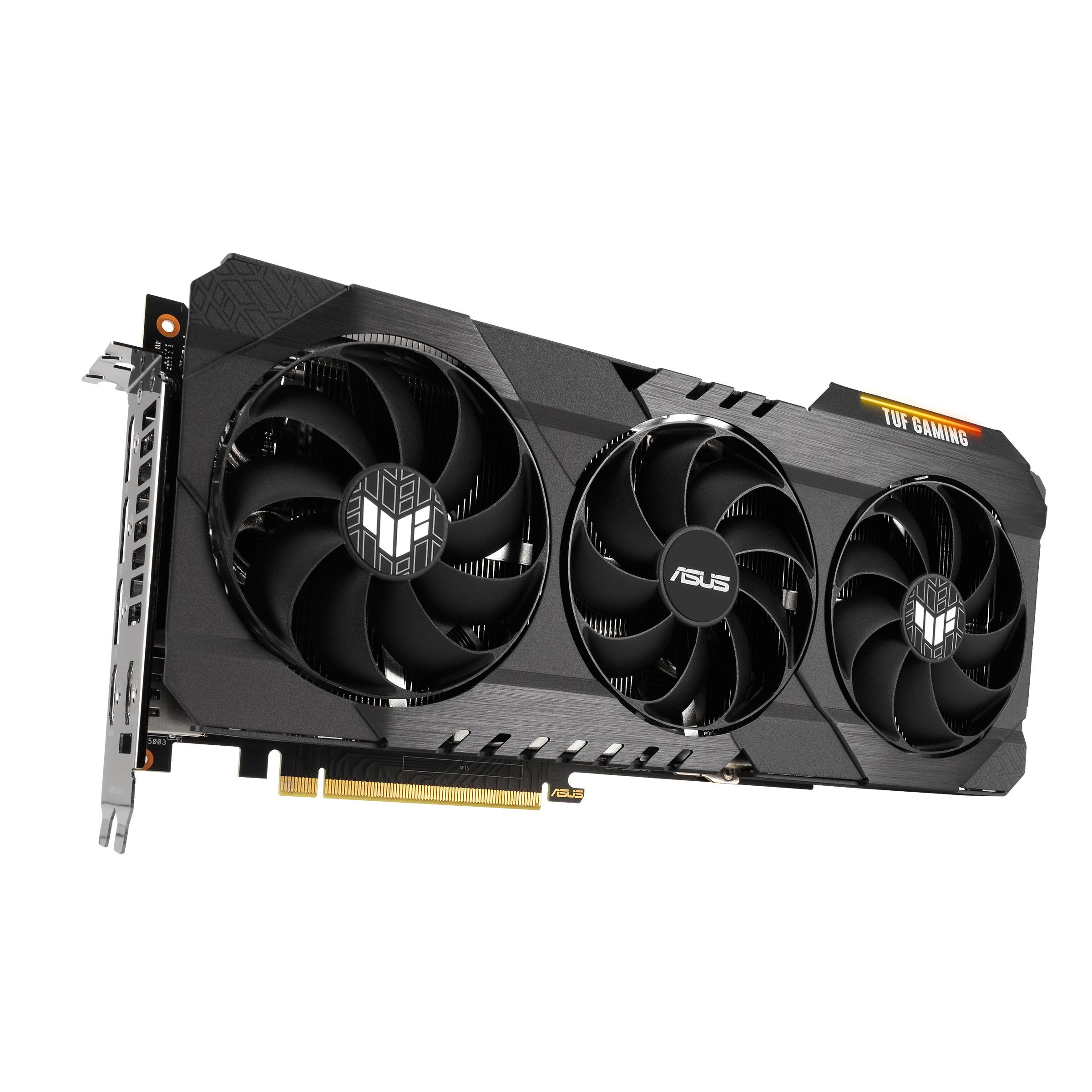 Vaizdo plokštė ASUS TUF-RTX3070TI-O8G-GAMING 8GB GDDR6X 2xHDMI 2.1 3xDP 1.4a