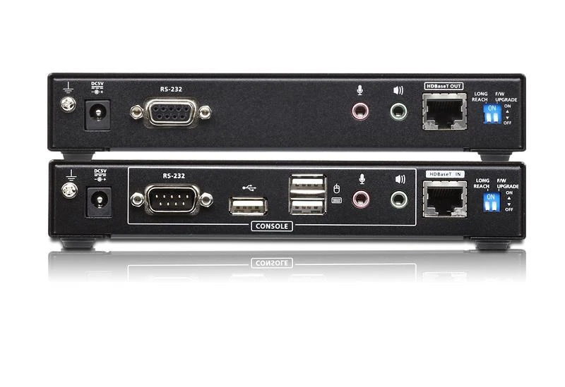 Aten | USB DVI dvigubo vaizdo HDBaseT 2.0 KVM ilgintuvas | CE624 | 1920 x 1200 100 m atstumu