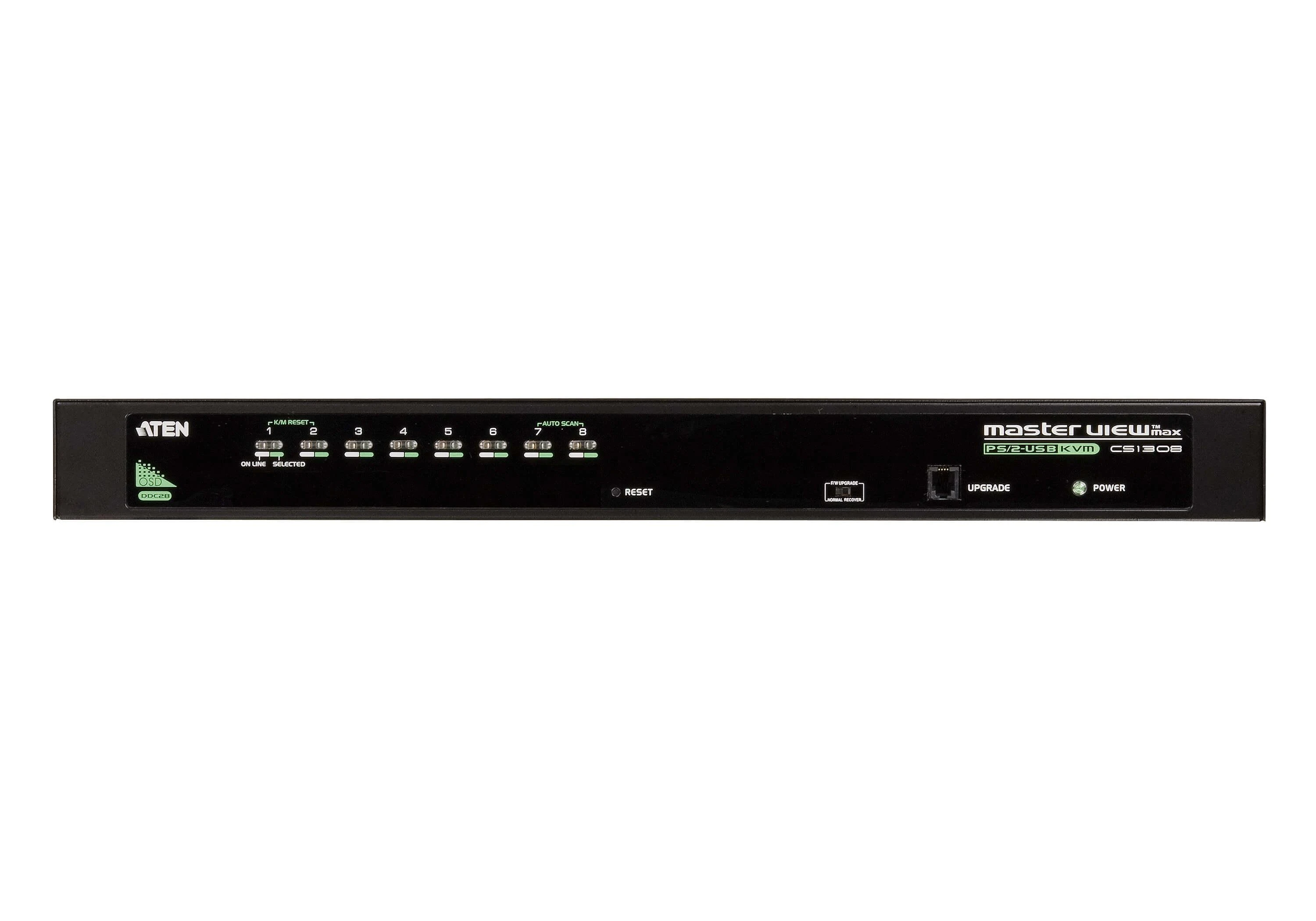 Aten | 8 prievadų PS/2-USB VGA KVM komutatorius | CS1308