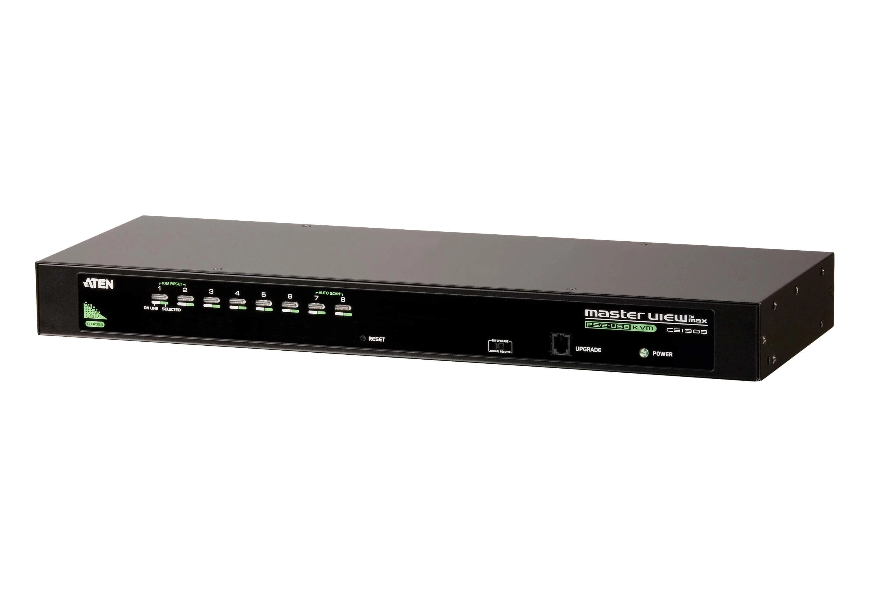 Aten | 8 prievadų PS/2-USB VGA KVM komutatorius | CS1308