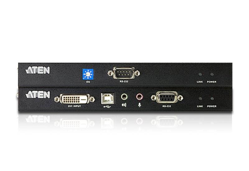 ATEN CE600-A7-G ATEN CE600 DVI ir USB pagrįstas KVM plėtiklis su RS-232 serijiniu 60 m