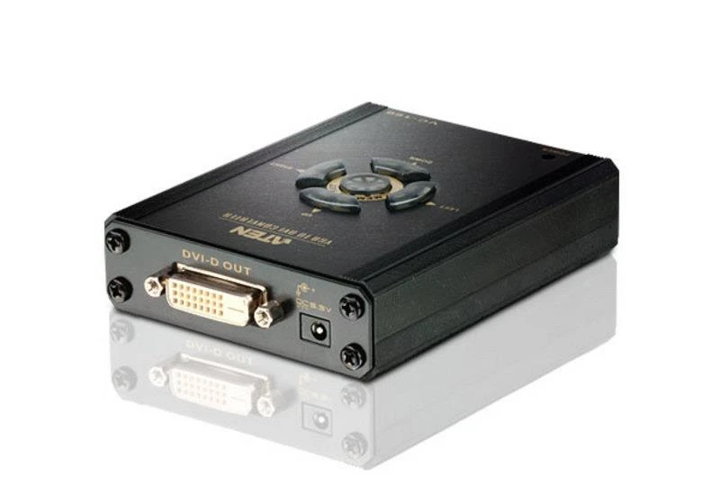 Adapteris AV Aten DVI-D - D-Sub (VGA) juoda (VC160AATG)