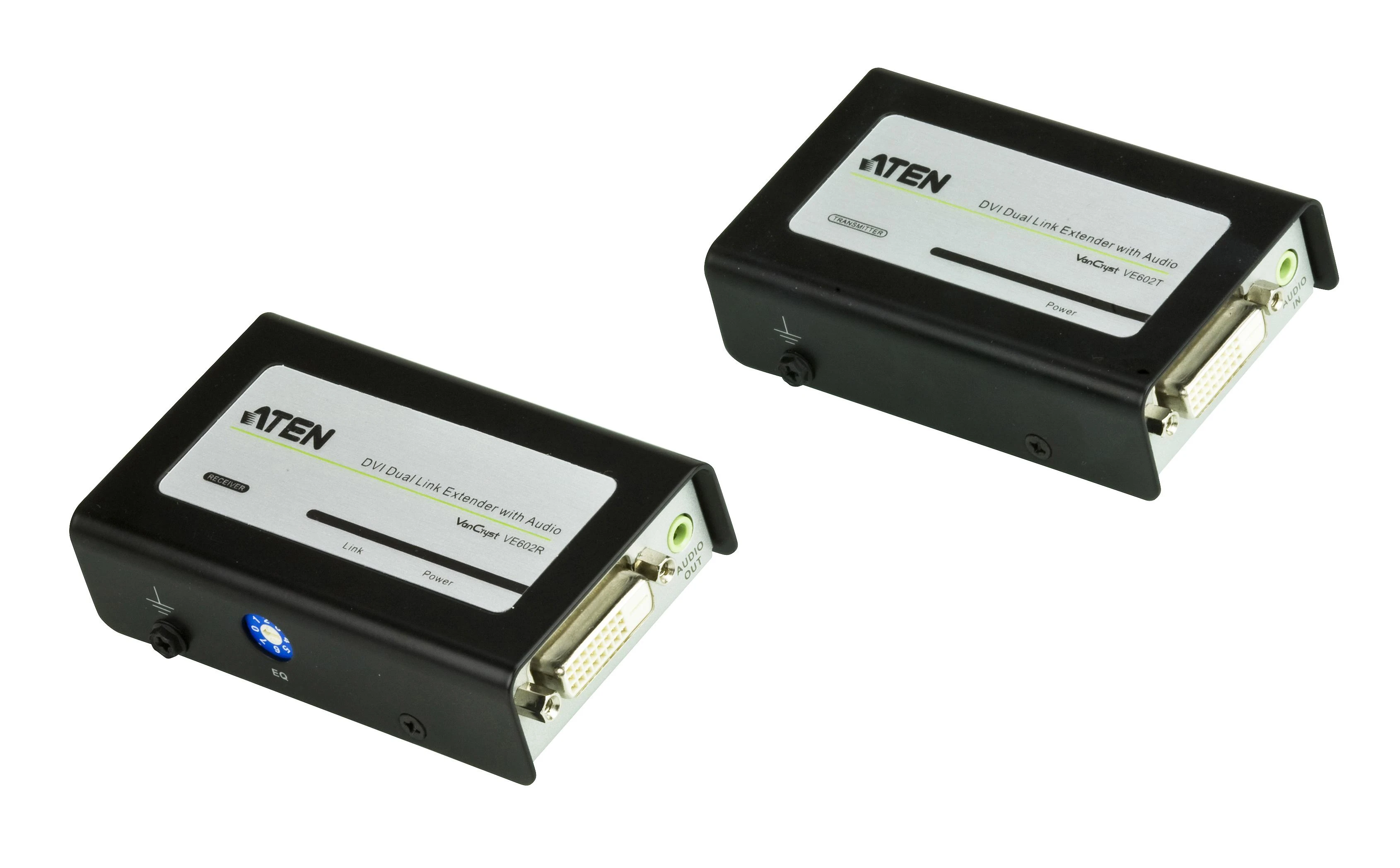 Aten VE602-AT-G dvigubos jungties DVI ilgintuvas