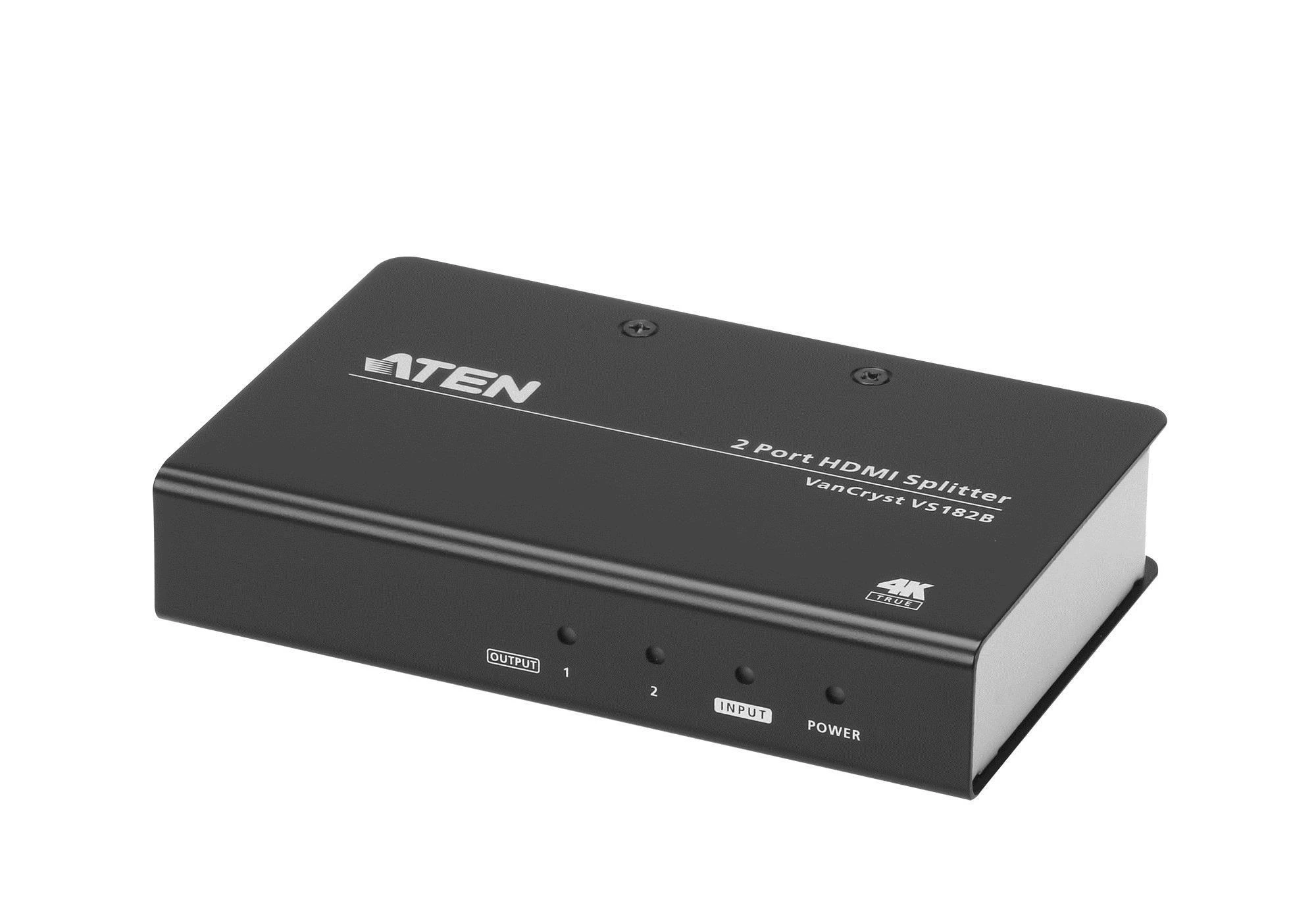 ATEN 2-Port HDMI skirstytuvas, priekinis vaizdas