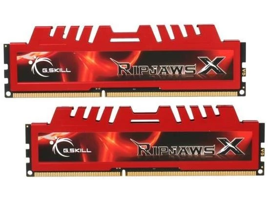 RAM G.SKILL F3-12800CL9D-8GBXL G.Skill RipjawsX DDR3 8GB 2x4GB 1600MHz CL9 1.5V XMP