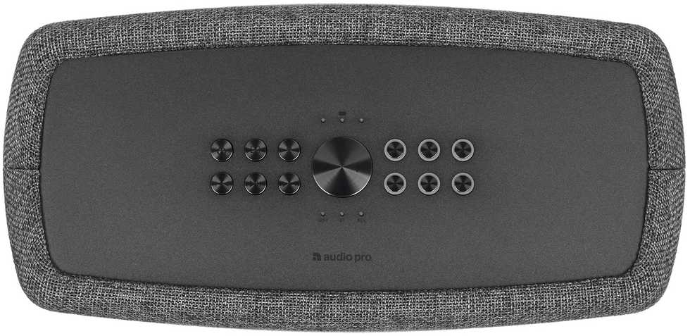 Audio Pro A15 Multiroom kolonėlė su akumuliatoriumi, Tamsiai pilka