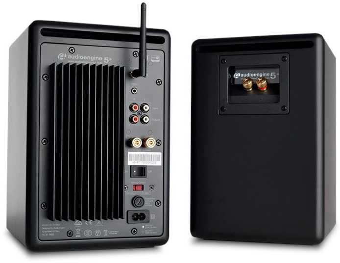 AudioEngine A5+ BT 100 W garso kolonėlės, 2 vnt. Juodos