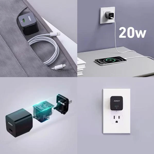 Adapteris Aukey PA-Y20S