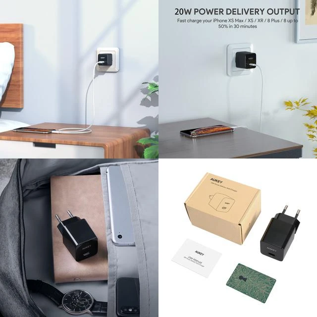 Adapteris Aukey PA-Y20S