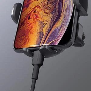 Aukey telefono laikiklis HD-C48 Juodas, reguliuojamas, 360°