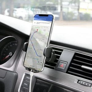 Aukey telefono laikiklis HD-C48 Juodas, reguliuojamas, 360°