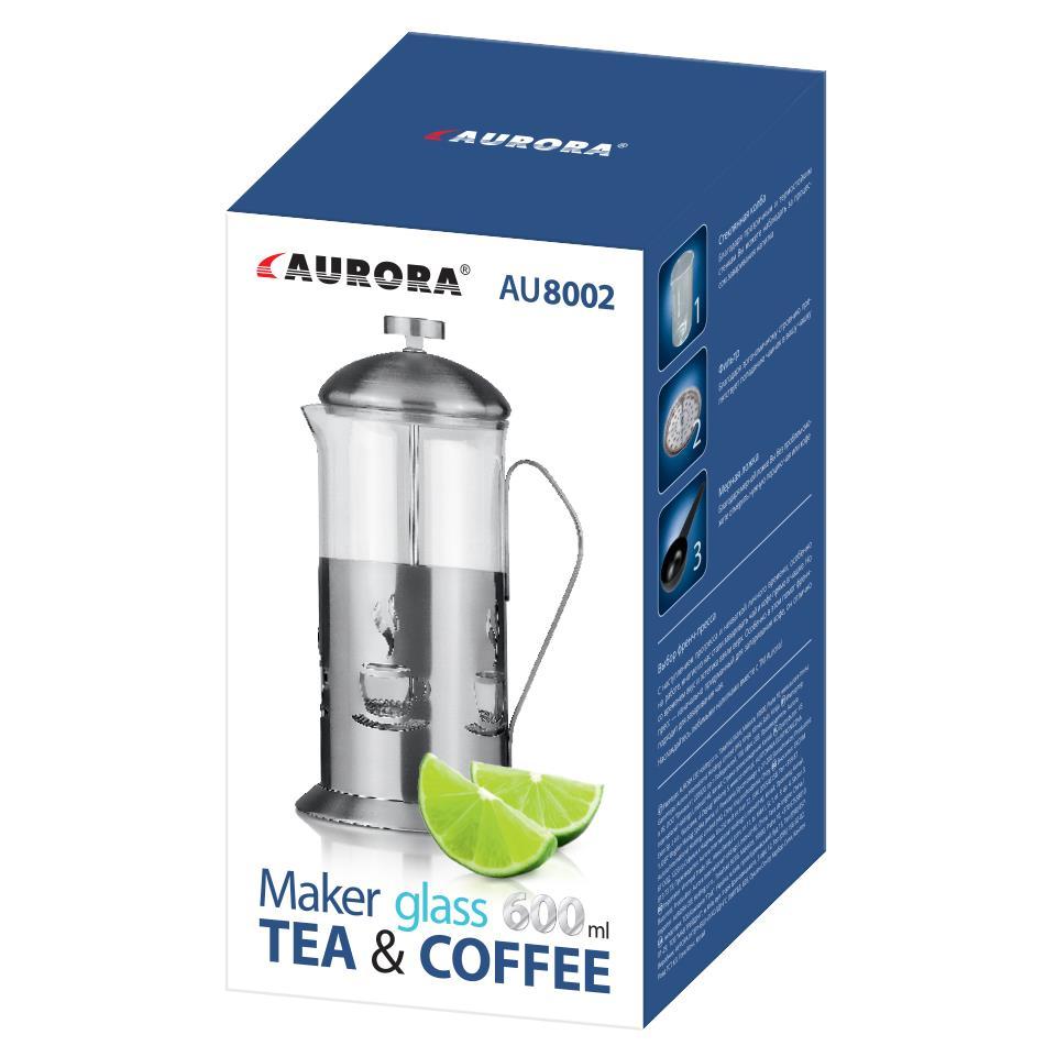 Aurora AU8002 Prancūziškas presas 0,6 l