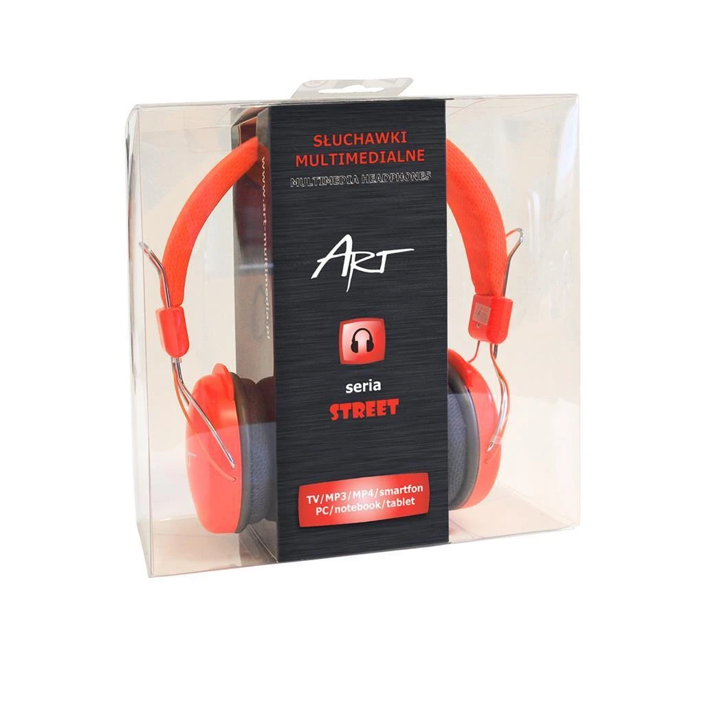 ART SLA AP-60A ART Multimedia Ausinės AP-60A oranžinis