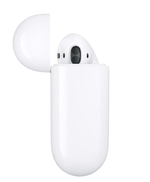 Ausinės Apple AirPods 2 su įkrovimo dėklu | Varle.lt