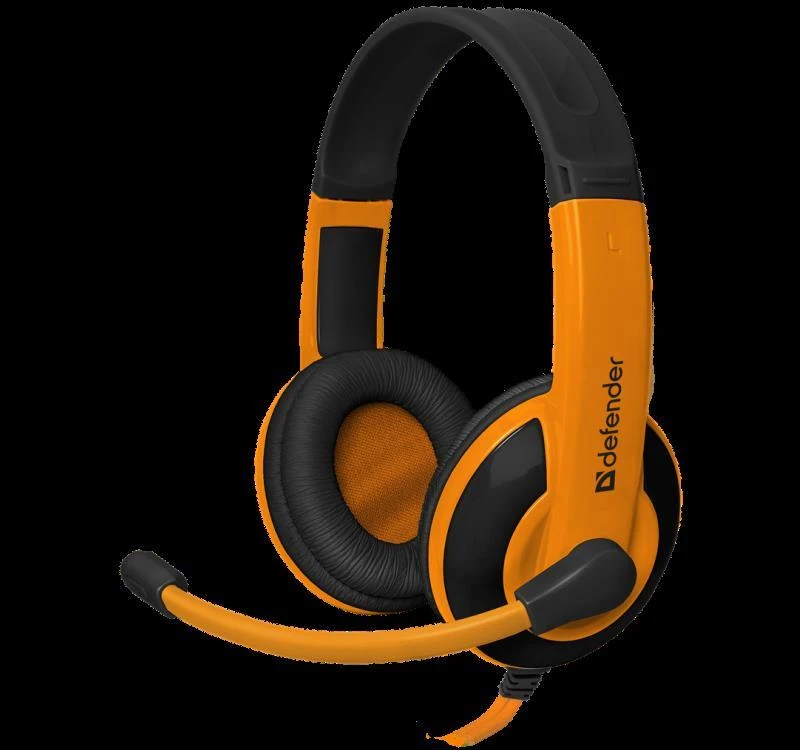 Ausinės Defender Warhead G-120 Juodai-Oranžinė