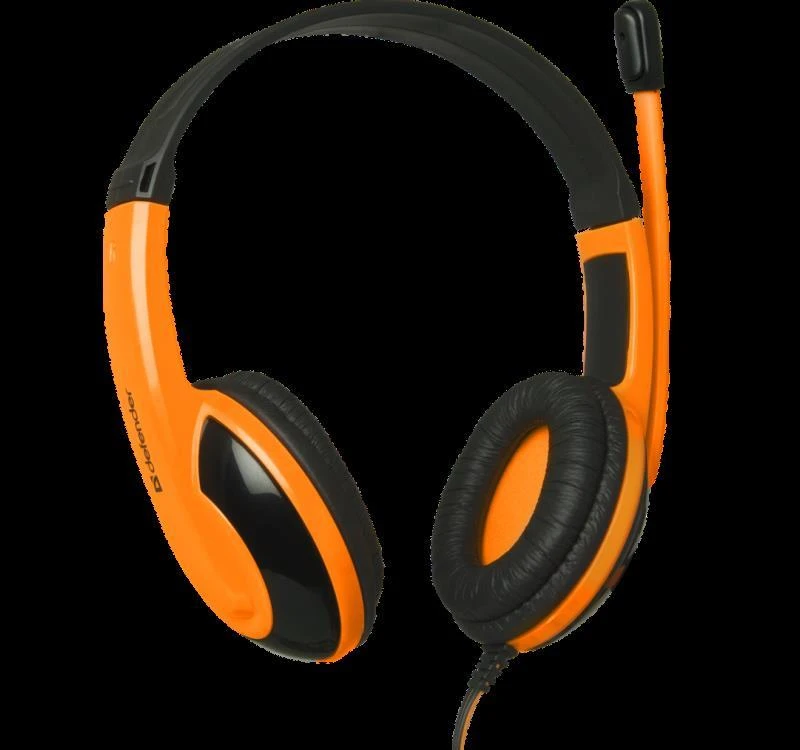 Ausinės Defender Warhead G-120 Juodai-Oranžinė