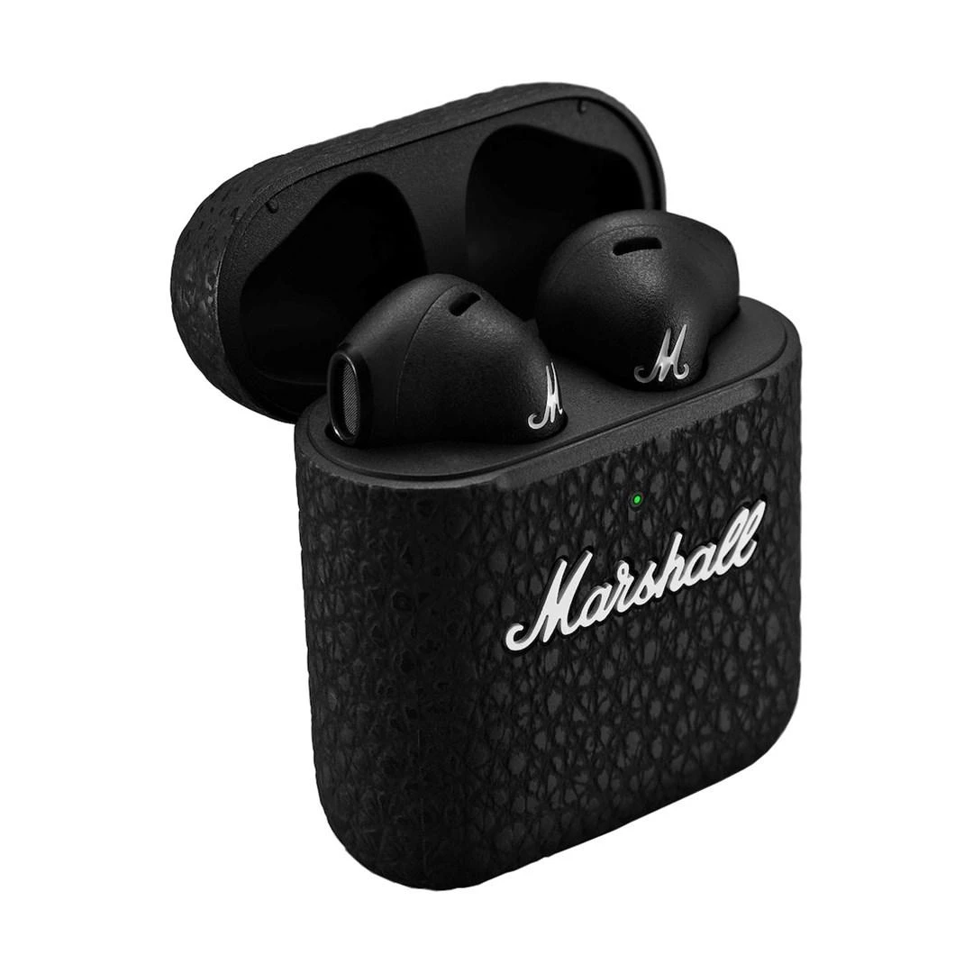 Belaidės True Wireless Ausinės Marshall Minor III, Juodos spalvos
