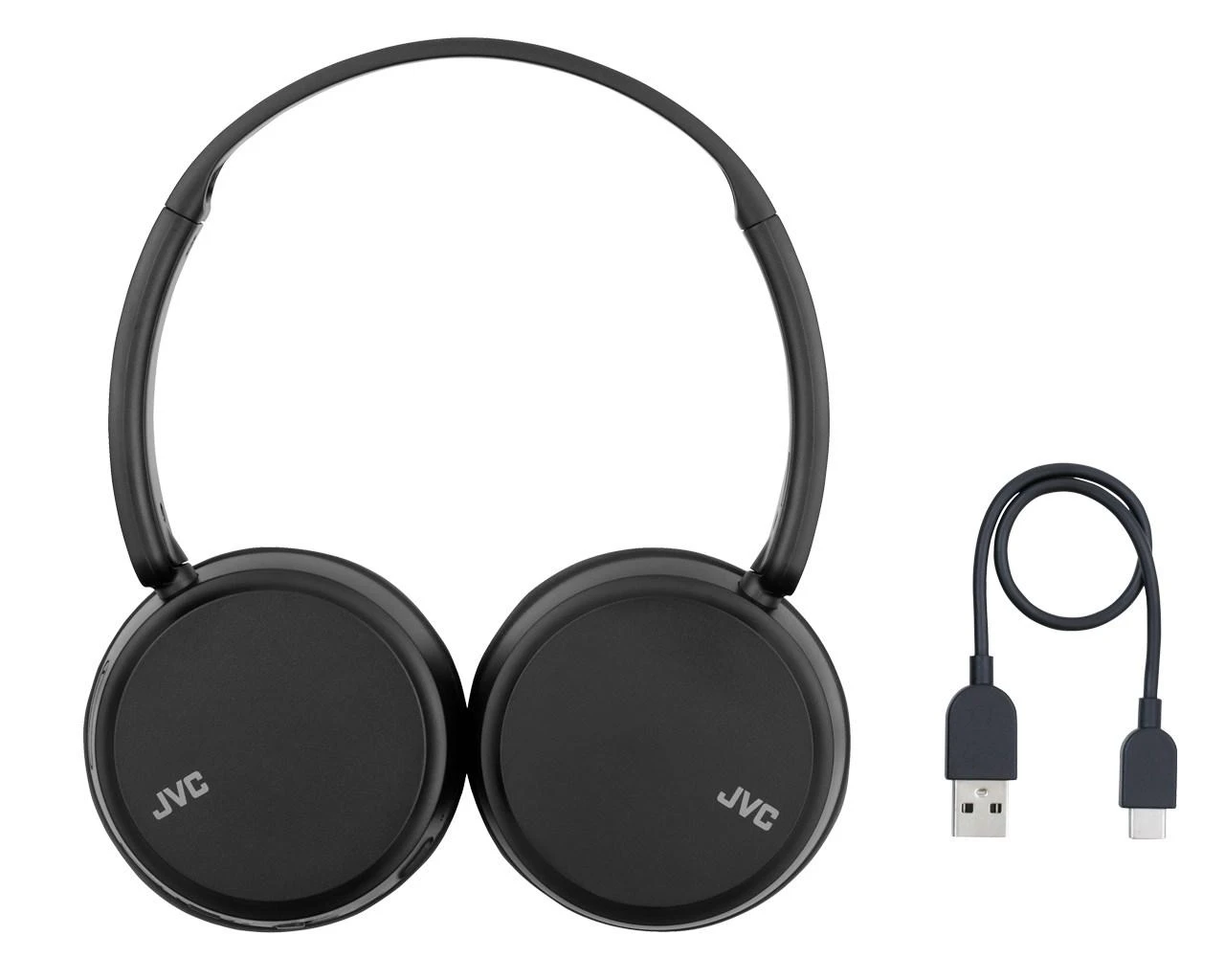 JVC, HA-S36W-BU, juodos sp. dinaminės ausinės, mikrofonas