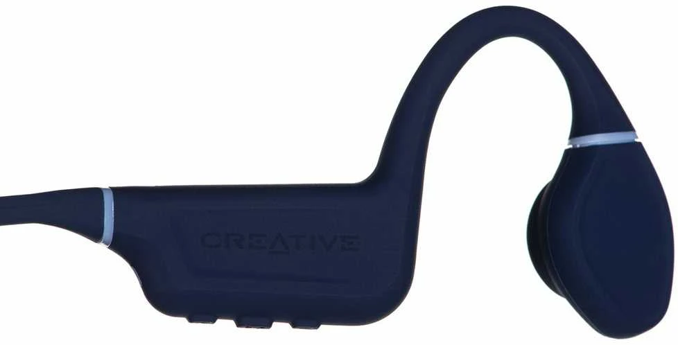 Creative belaidės ausinės su kaulo laidumo technologija Outlier Free Pro mėlynos spalvos Bluetooth 5.3