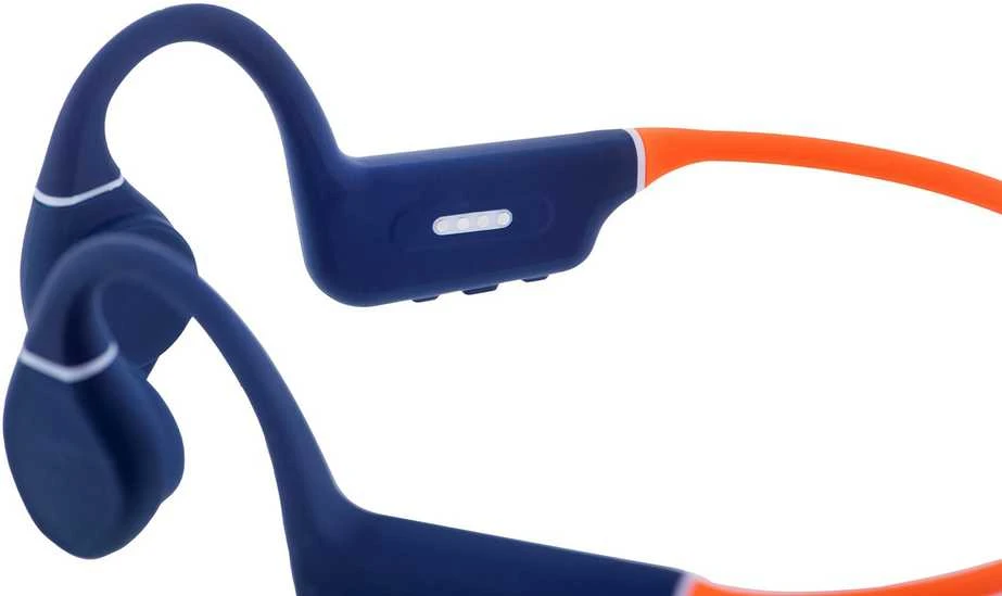 Creative ausinės belaidės Outlier Free Pro Plus oranžinės spalvos Bluetooth 5.3