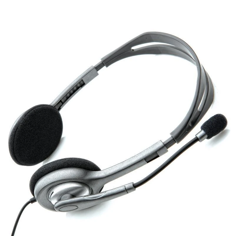Logitech | LGT-H110 | Stereo ausinės | Juodas, Sidabrinis