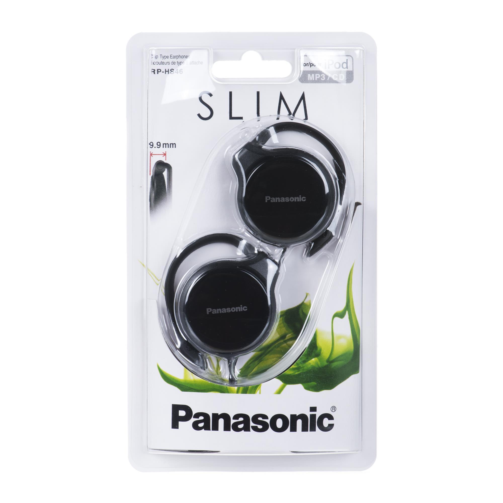 Ausinės Panasonic RP-HS46E-K, Juodos