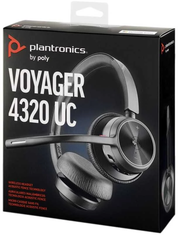 Ausinės Poly Voyager 4320 UC USB