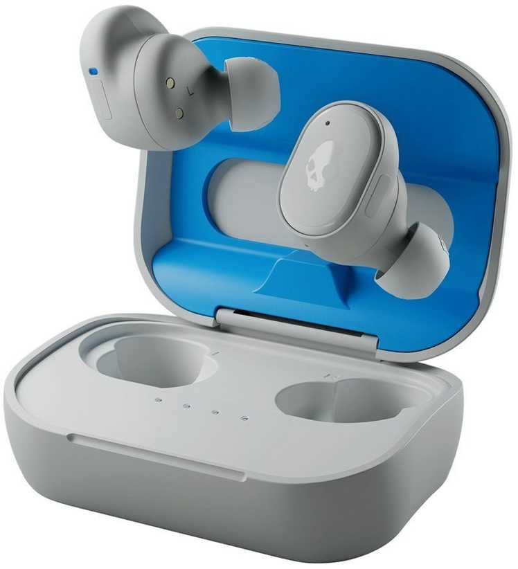 Ausinės Skullcandy | Grind True Belaidės Earphones | S2GTW-P751 | Belaidės | į ausis įkišamos | Light Pilkas/Mėlyna