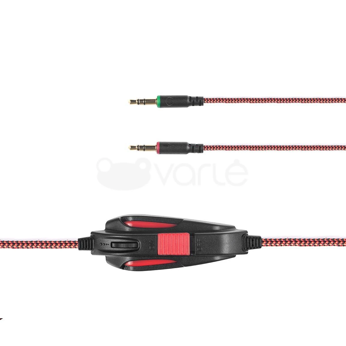 Ausinės su mikrofonu MODECOM MC-831 RAGE Raudonas