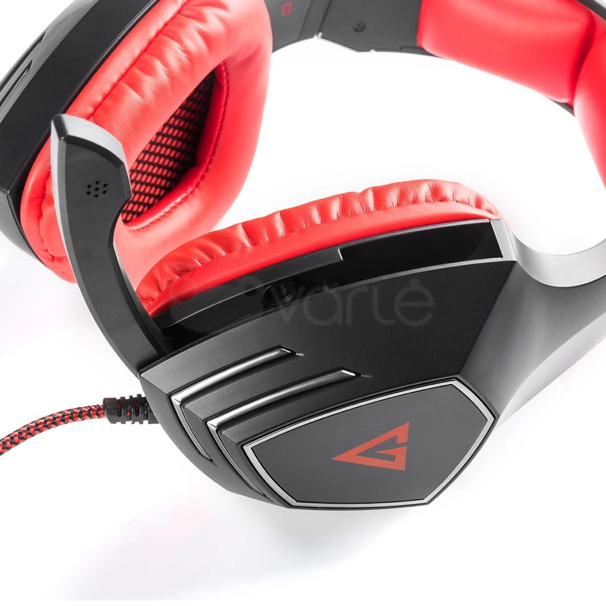Ausinės su mikrofonu MODECOM MC-831 RAGE Raudonas