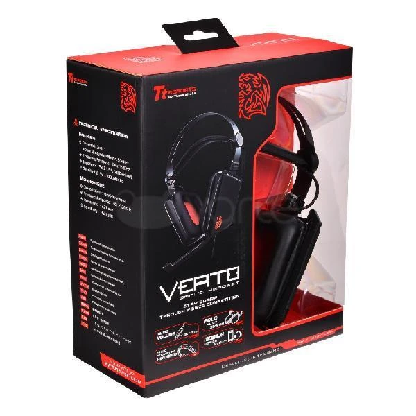 Ausinės Thermaltake HT-VTO-ANECBK-12