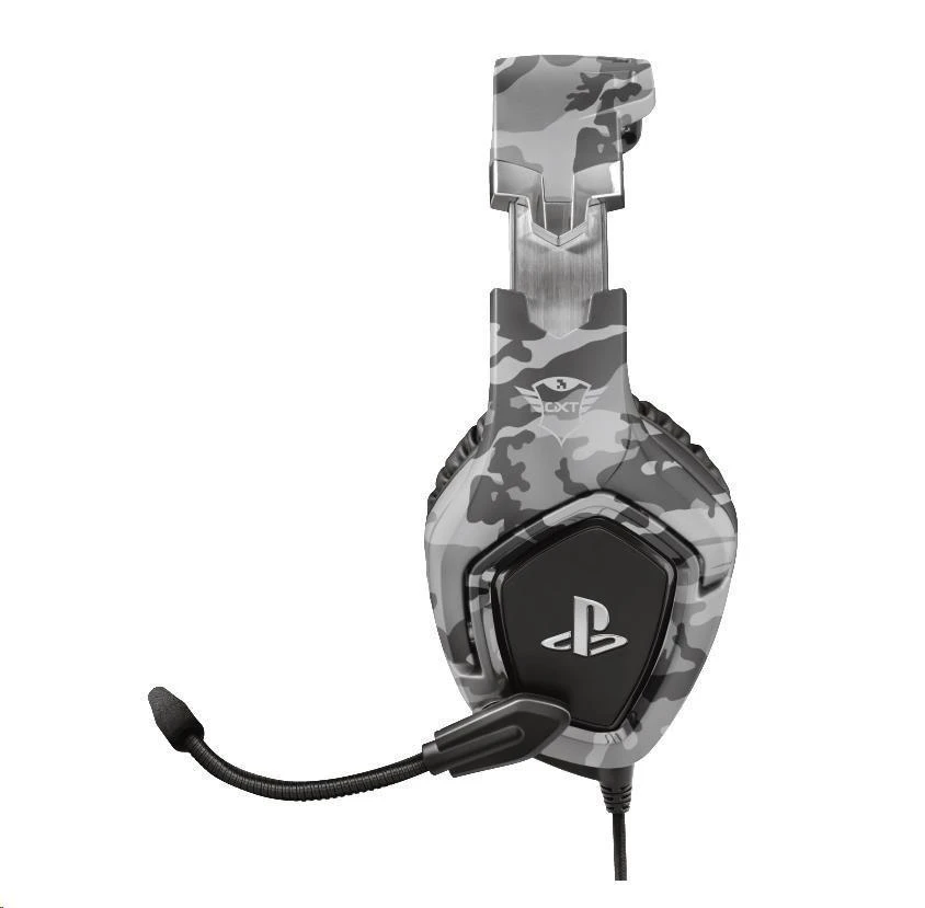 Žaidimų ausinės Trust GXT 488 Forze-G PS4 Ausinės Žaidimams PlayStation® official licensed product, Pilkos, 23531