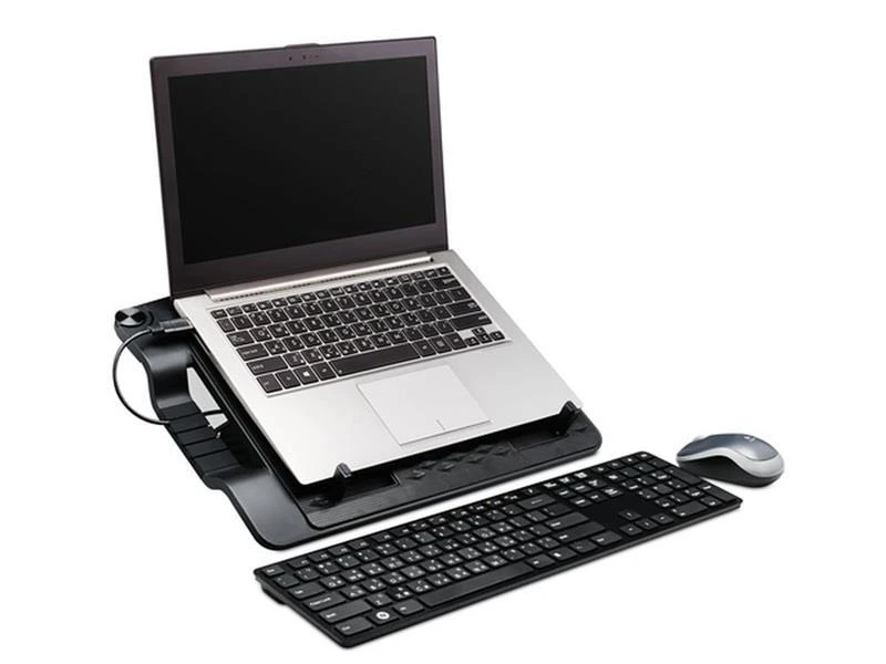 Cooler Master Notebook aušintuvas ERGOSTAND III R9-NBS-E32K-GP Juodas, 385x280x46,7-225,5 mm