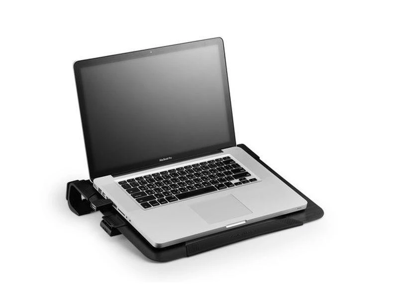 Cooler Master NotePal U3 Plus nešiojamojo kompiuterio aušintuvas iki 19" 1,1kg, Juodas, 435 x 333 x 76 mm