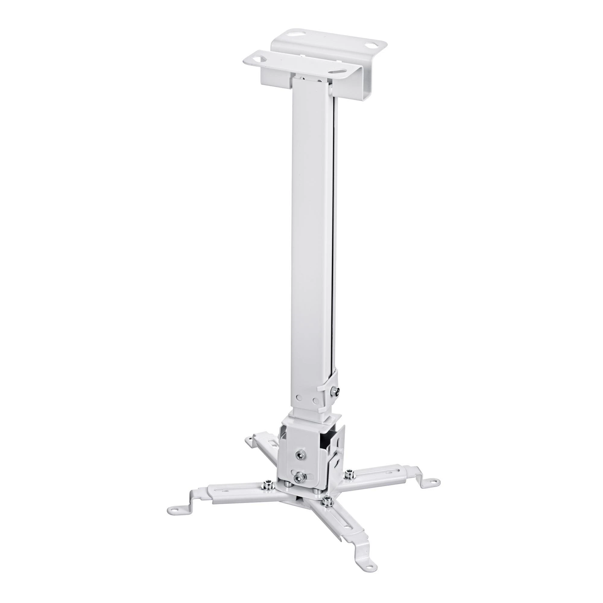 Avtek EasyMount plieno lubinis laikiklis iki 10 kg, Atstumas 43-65 cm, Pakrypimas +/-15°, šonas +/- 22,5°, sl.:baltas