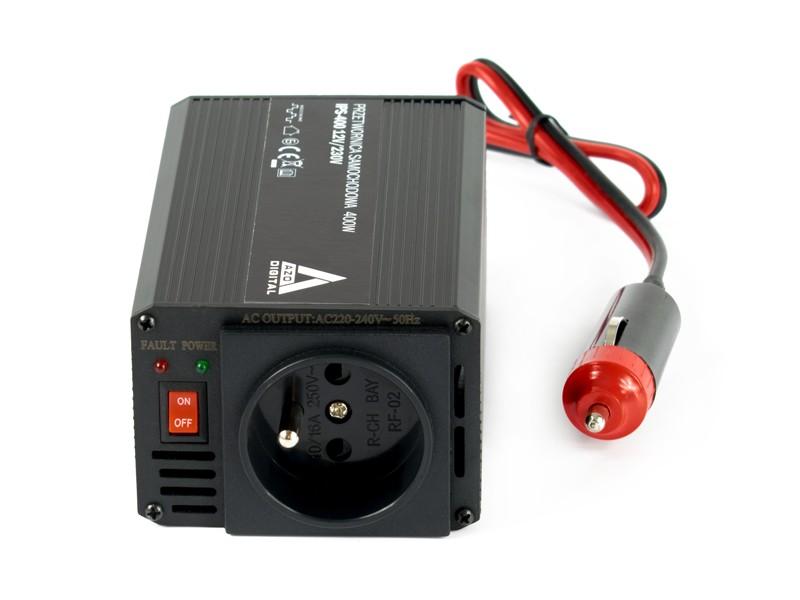 Oem Inverteris DC/AC AZO Digital IPS-400W 12/230V 400W