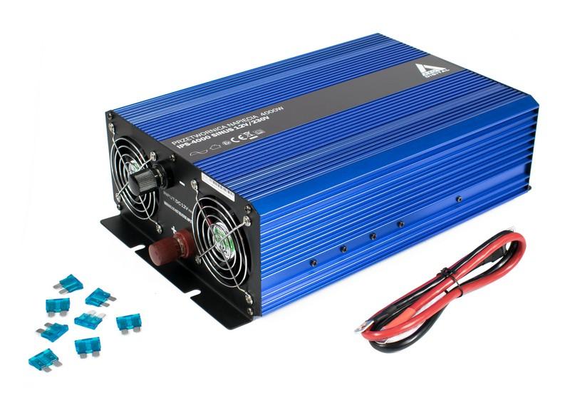 AZO Digital 12 VDC / 230 VAC įtampos keitiklis SINUS IPS-4000S 4000W