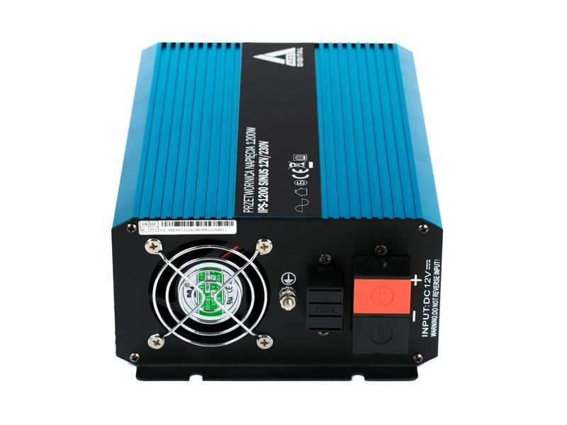 Inverteris DC/AC AZO Digital IPS-1200S 12/230V 1200W