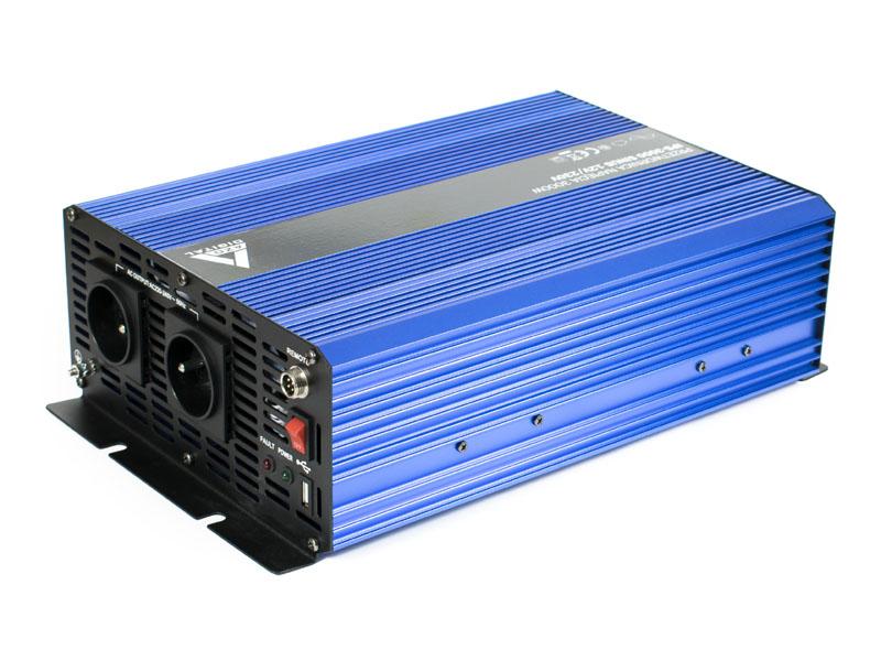 AZO Digital 12 VDC / 230 VAC Converter SINUS IPS-3000S 3000W