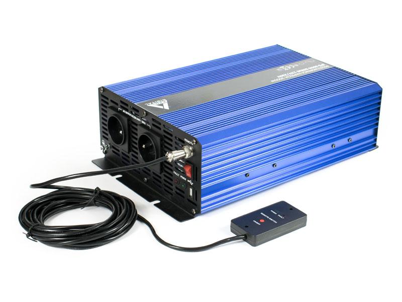 AZO Digital 12 VDC / 230 VAC Converter SINUS IPS-3000S 3000W