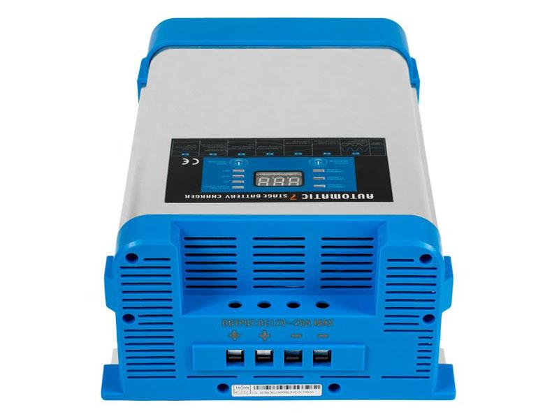 AZO Digital 12V tinklo įkroviklis BC-40 PRO 40A akumuliatoriams (230V/12V) LCD ekranas 7 pakopų įkrovimas